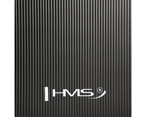 Килимок для йоги та фітнесу YM04 HMS – чорний Килимок для йоги та фітнесу YM04 HMS – чорний