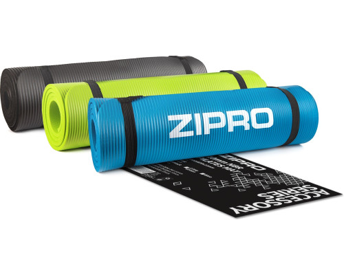 Фітнес-килимок Zipro 180 cm x 60 cm x 1 cm - синій Фітнес-килимок Zipro 180 cm x 60 cm x 1 cm - синій