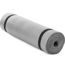 Тренувальний килимок 14186-S 180 см х 60 см х 1 см сірий Verk