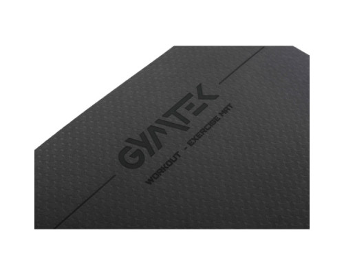 Килимок (мат) для фітнесу та йоги Gymtek Premium ТРЕ 0,5 см чорний