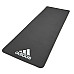 Килимок для вправ Adidas 173 x 61 x 0.7 см, чорний