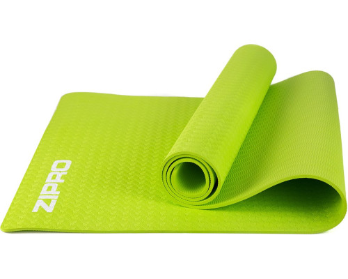 Фітнес-килимок Zipro 183 cm x 61 cm x 0.6 cm - салатовий