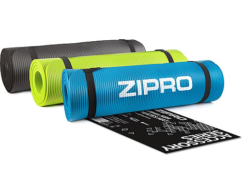 Тренувальний килимок Zipro 180 см х 60 см х 1 см синій