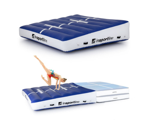 Надувний килимок для гімнастики inSPORTline Airincline 200x200x40 см