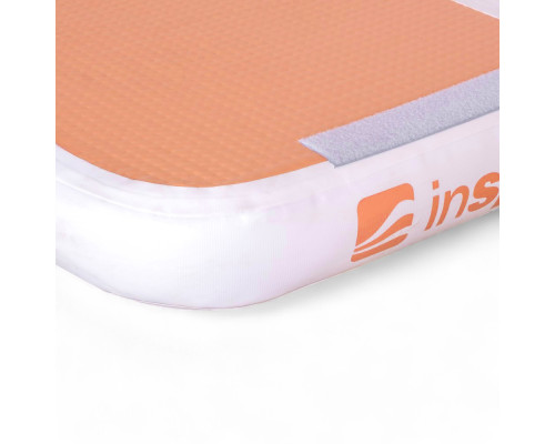 Килимок надувний inSPORTline Airstunt 400x100x10 см, бежевий