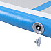 Килимок надувний Airtrack inSPORTline Airstunt 400x100x10 см, білий