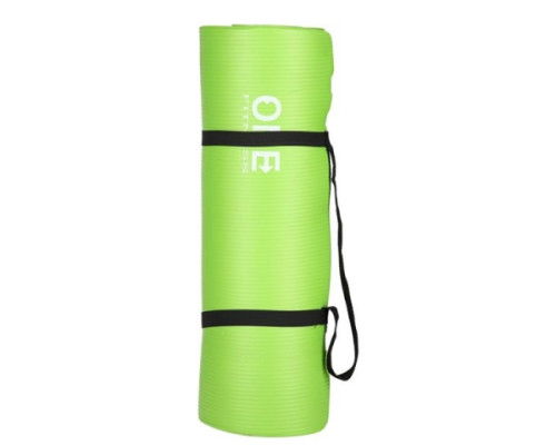 Килимок для йоги YM40 ONE FITNESS – салатовий Килимок для йоги YM40 ONE FITNESS – салатовий