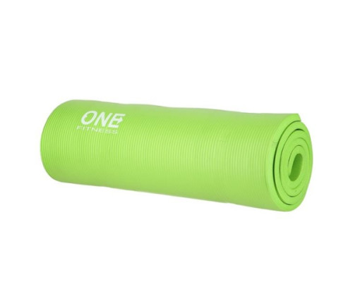 Килимок для йоги YM40 ONE FITNESS – салатовий Килимок для йоги YM40 ONE FITNESS – салатовий