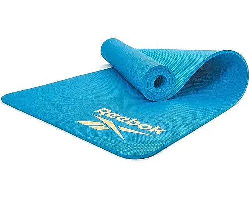 Килимок для фітнесу Reebok Performance 8 мм, блакитний