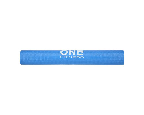 Килимок для йоги та фітнесу YM01 One Fitness - блакитний 