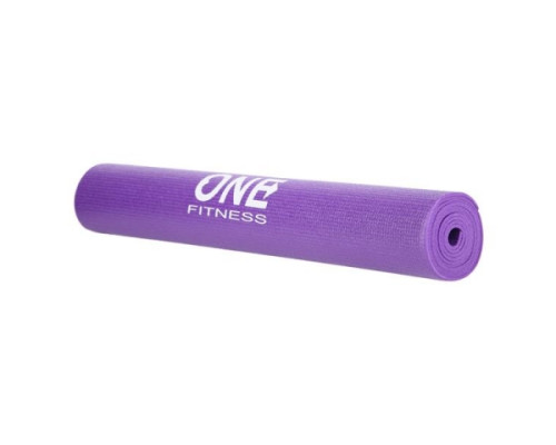 Килимок для йоги та фітнесу YM01 One Fitness - фіолетовий