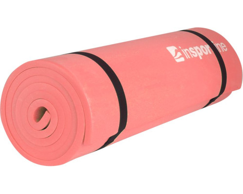 Фітнес-килимок inSPORTline EVA 180 cm x 50 cm x 1 cm - рожевий Фітнес-килимок inSPORTline EVA 180 cm x 50 cm x 1 cm - рожевий