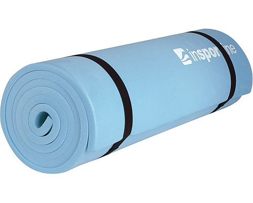 Фітнес-килимок inSPORTline EVA 180 cm x 50 cm x 1 cm - блакитний Фітнес-килимок inSPORTline EVA 180 cm x 50 cm x 1 cm - блакитний