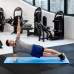 Килимок для фітнесу та йоги Gymtek NBR 1,5 см блакитний