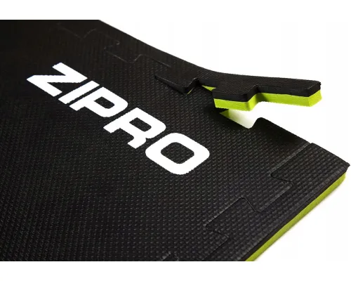 Захисний килимок-пазл Zipro 20mm - чорно-зелений Захисний килимок-пазл Zipro 20mm - чорно-зелений