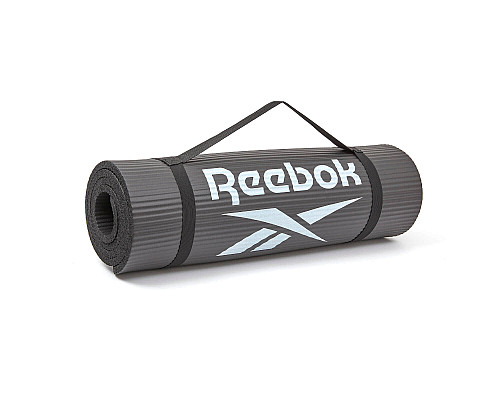 Тренувальний килимок 10 мм сірий REEBOK RAMT-11015BK