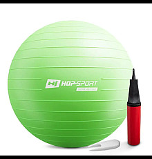 Фітбол Hop-Sport 65 см зелений + насос