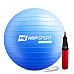 Фітбол Hop-Sport 65 см синій + насос