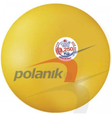 М'яч гумовий TRIAL суперм'який 3,25 кг жовтий