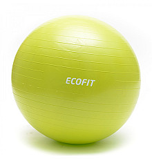 Гімнастичний м’яч Ecofit MD1225 75 см, жовтий