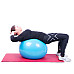 М'яч гімнастичний inSPORTline Top Ball 55 см - синій