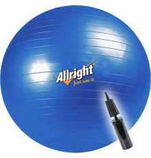 Гімнастичний м'яч Allright  Fe07013 85cm - блакитний 