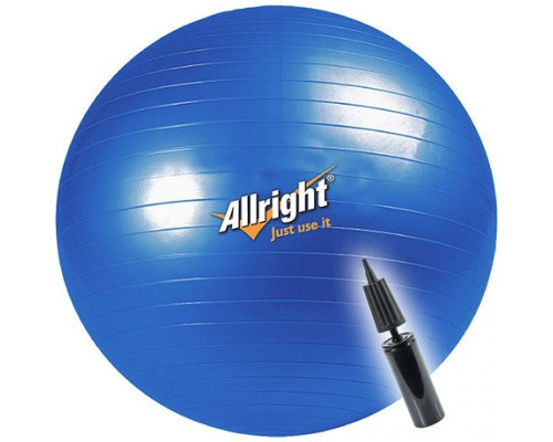 Гімнастичний м'яч Allright Fe07013 85cm - блакитний Гімнастичний м'яч Allright Fe07013 85cm - блакитний