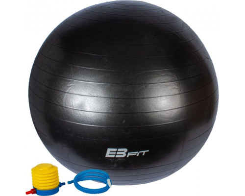 Гімнастичний м'яч з насосом Energetic Body 85 cm - чорний Гімнастичний м'яч з насосом Energetic Body 85 cm - чорний