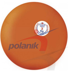 М'яч гумовий TRIAL суперм'який 3 кг помаранчевий