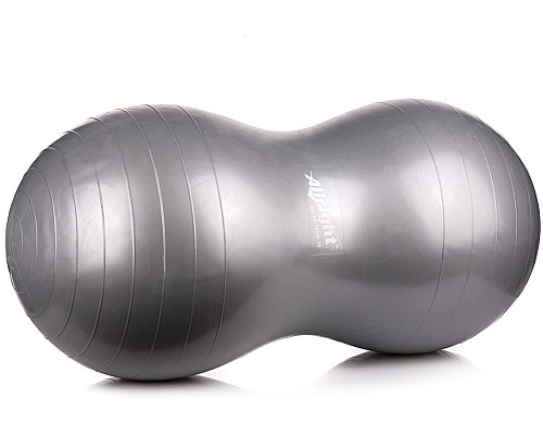 Гімнастичний м'яч Allright Peanut 50cm - сірий