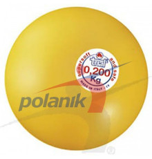 М'яч гумовий TRIAL суперсофт 0,20 кг жовтий