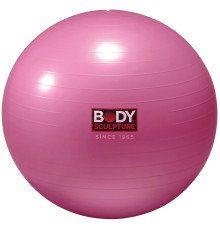 Гімнастичний м'яч Body Sculpture Anti-Burst 56cm - рожевий 