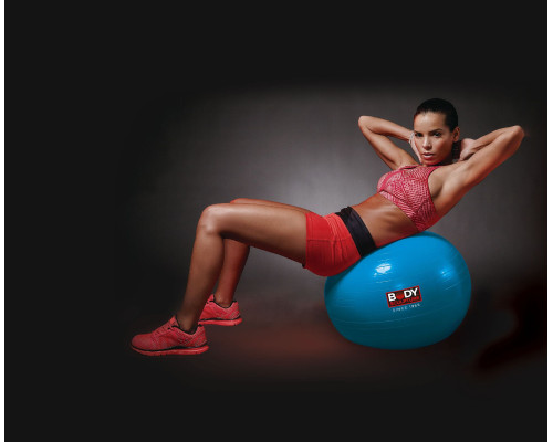 Гімнастичний м'яч Body Sculpture Anti-Burst 75cm - синій Гімнастичний м'яч Body Sculpture Anti-Burst 75cm - синій