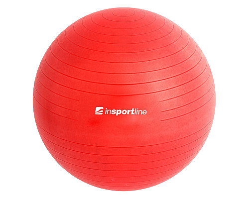 М'яч гімнастичний inSPORTline Top Ball 55 см - червоний