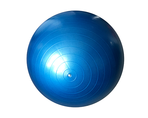 М'яч гімнастичний антирозривний 55 см&nbsp;Bauerfitness ACF-1071 - BLUE