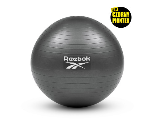 Гімнастичний м'яч Reebok 55 CM  RAB-12015BK темно-сірий