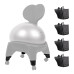 Подовжувач для реабілітаційного крісла з м’ячем inSPORTline EGG-Chair – 4 шт.