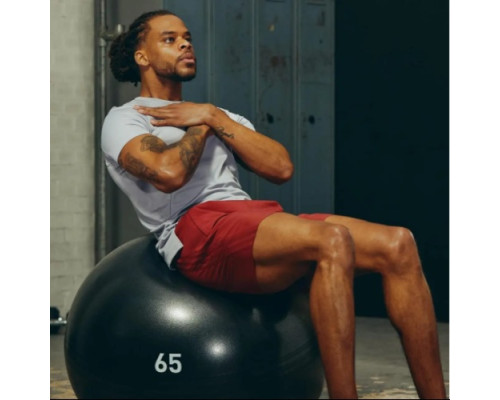Фітбол Adidas Gymball 65 см, чорний