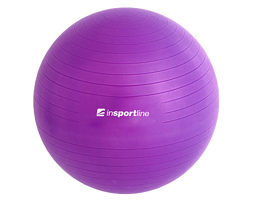 Гімнастичний м'яч inSPORTline Top Ball 75 cm - фіолетовий Гімнастичний м'яч inSPORTline Top Ball 75 cm - фіолетовий