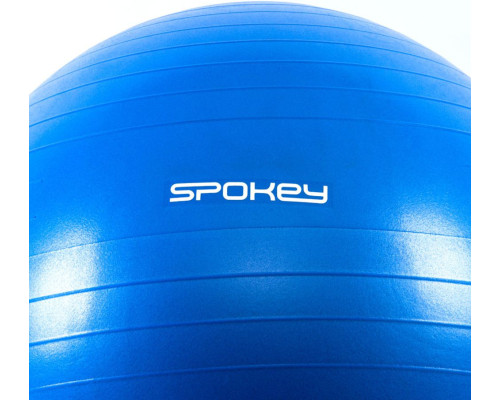 Гімнастичний м'яч Spokey Anti-Burst 75cm Fitball III (920938) - розмір універсальний/синій Гімнастичний м'яч Spokey Anti-Burst 75cm Fitball III (920938) - розмір універсальний/синій