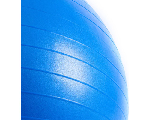 Гімнастичний м'яч Spokey Anti-Burst 75cm Fitball III (920938) - розмір універсальний/синій Гімнастичний м'яч Spokey Anti-Burst 75cm Fitball III (920938) - розмір універсальний/синій