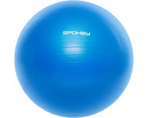 Гімнастичний м'яч Spokey Anti-Burst 75cm Fitball III (920938) - розмір універсальний/синій Гімнастичний м'яч Spokey Anti-Burst 75cm Fitball III (920938) - розмір універсальний/синій
