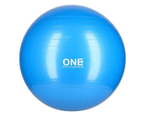 Гімнастичний м'яч GB10 55CM 10 ONE FITNESS - блакитний Гімнастичний м'яч GB10 55CM 10 ONE FITNESS - блакитний