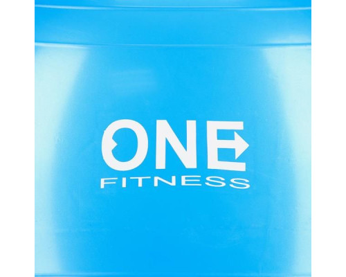 Гімнастичний м'яч One Fitness Gym Ball 10 65cm - блакитний