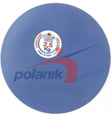 М'яч гумовий TRIAL супер м'який 2,5 кг синій
