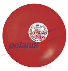 Гумовий м'яч TRIAL super soft 0,6 кг червоний