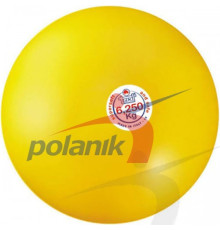 М'яч гумовий TRIAL super soft 6,25 кг жовтий