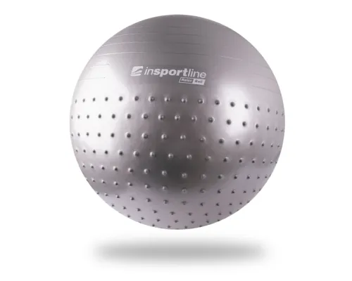 М'яч гімнастичний inSPORTline Relax Ball 75 см - сірий