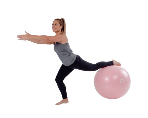 М'яч гімнастичний P2I YOGA BALL PINK 65 СМ