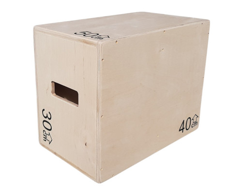 Пліометричний бокс MASTER Plyo Box 3 в 1, бежевий